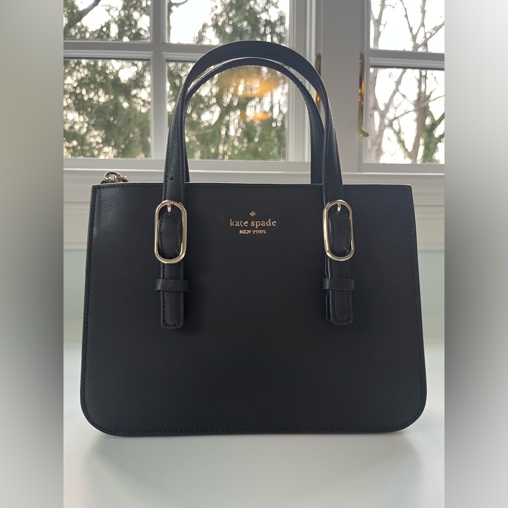 Kate Spade New York Connie Small Triple Gusset Satchel In Black